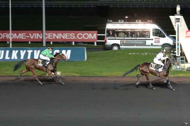 Arrivée quinté pmu PRIX DE VALDAMPIERRE à PARIS-VINCENNES