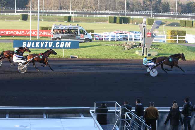 Arrivée quinté pmu PRIX DE RIBERAC à PARIS-VINCENNES