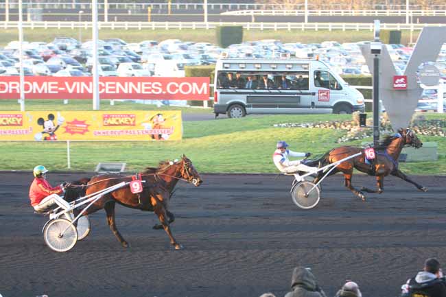 Arrivée quinté pmu PRIX TENOR DE BAUNE à PARIS-VINCENNES