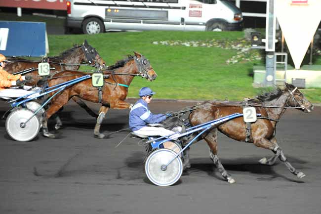 Arrivée quinté pmu PRIX DE FENEU (GR B) à PARIS-VINCENNES