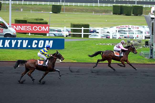 Arrivée quinté pmu PRIX DE MONTREUIL à PARIS-VINCENNES
