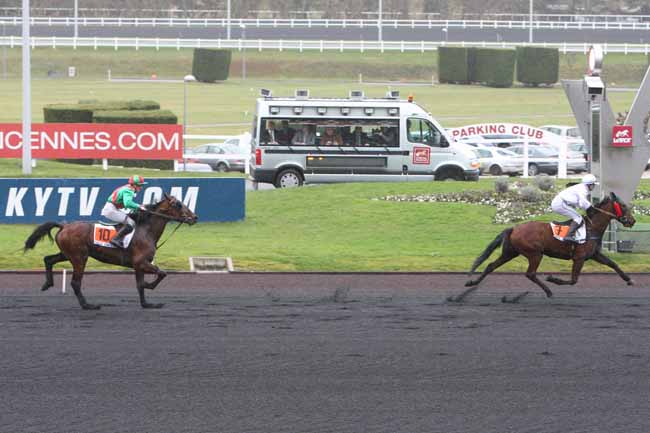 Arrivée quinté pmu PRIX DE BOULAY à PARIS-VINCENNES