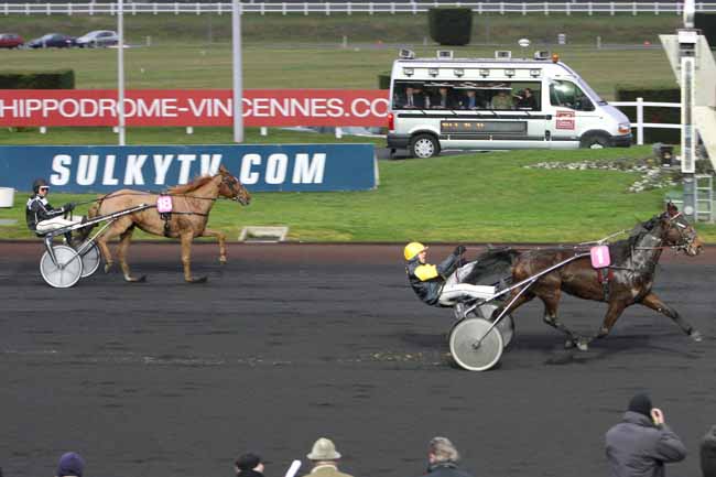 Arrivée quinté pmu PRIX DE SAINTE-GAUBURGE à PARIS-VINCENNES
