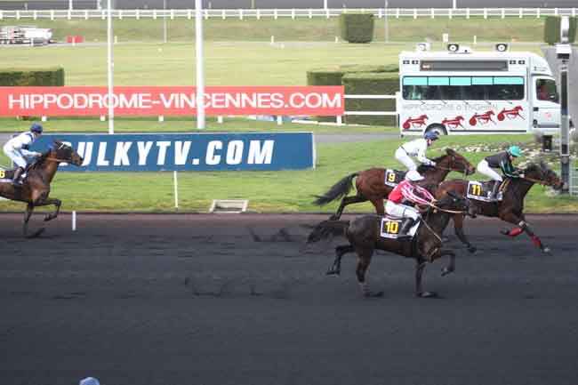 Arrivée quinté pmu PRIX DE PONTRIEUX à PARIS-VINCENNES