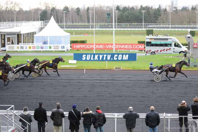 Arrivée quinté pmu PRIX DE LA VALETTE à PARIS-VINCENNES