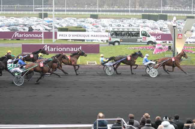 Arrivée quinté pmu PRIX JEAN-RENE GOUGEON à PARIS-VINCENNES