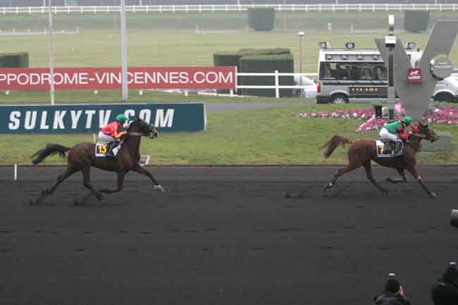 Arrivée quinté pmu PRIX DE FAVEROLLES à PARIS-VINCENNES