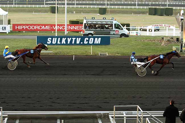 Arrivée quinté pmu PRIX DE VIBRAYE à PARIS-VINCENNES