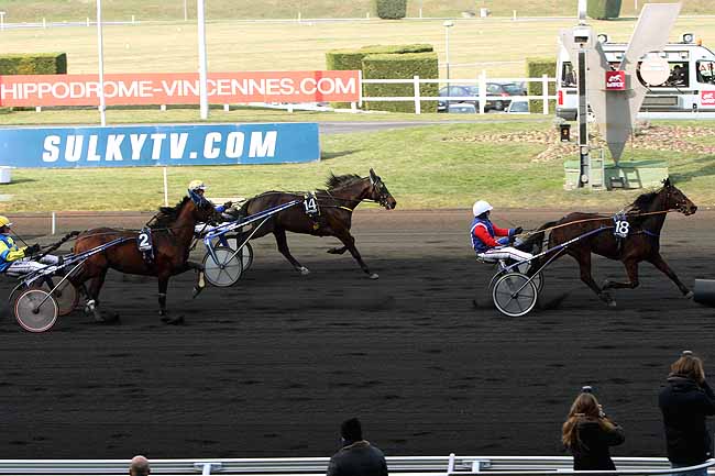 Arrivée quinté pmu PRIX DE L'ILLE-ET-VILAINE à PARIS-VINCENNES
