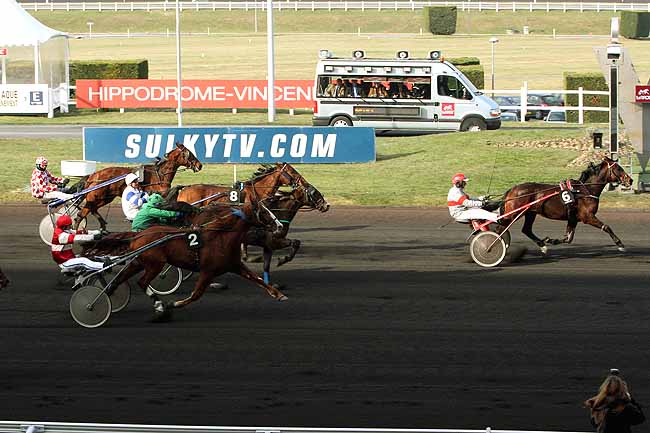 Arrivée quinté pmu PRIX D'ANET à PARIS-VINCENNES