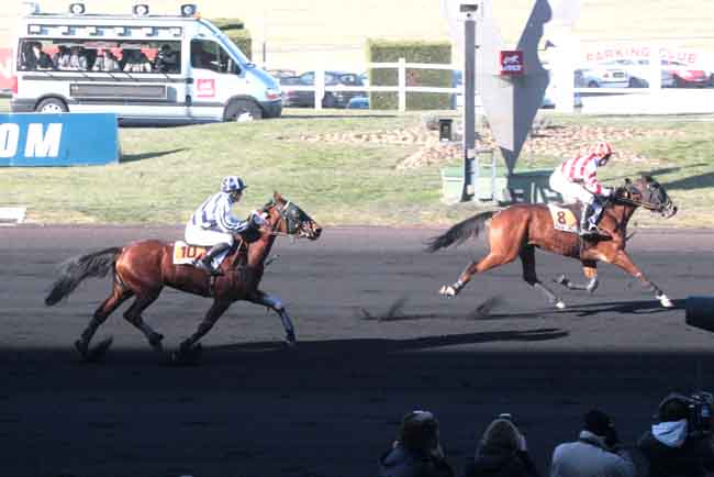 Arrivée quinté pmu PRIX DE MORGAT à PARIS-VINCENNES