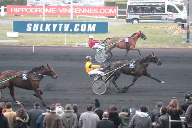 Arrivée quinté pmu PRIX DES VOSGES à PARIS-VINCENNES