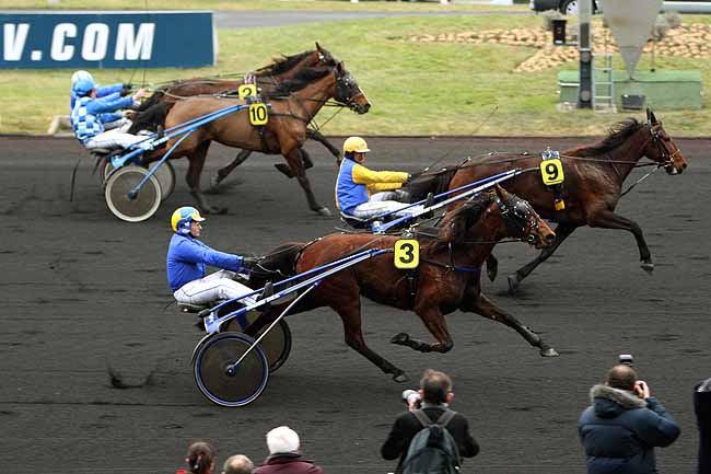 Arrivée quinté pmu PRIX DE GANNAT à PARIS-VINCENNES