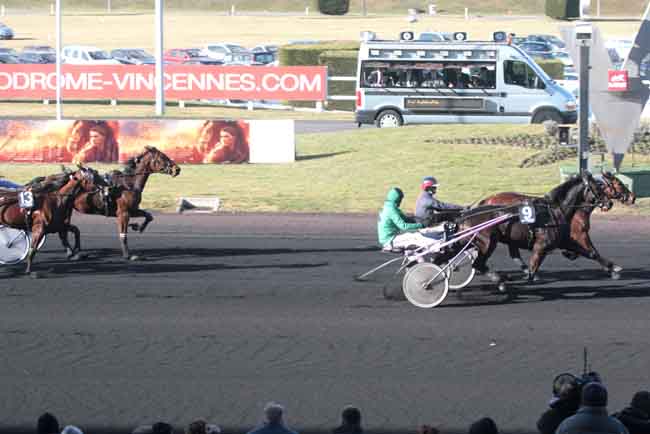 Arrivée quinté pmu PRIX D'ORTHEZ à PARIS-VINCENNES