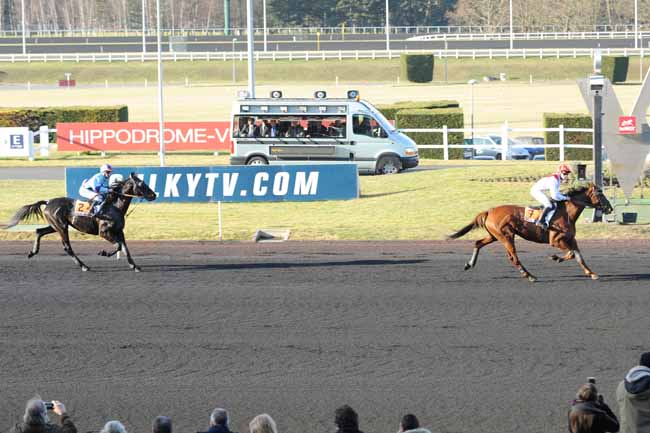 Arrivée quinté pmu PRIX PATRICK MOTTIER à PARIS-VINCENNES