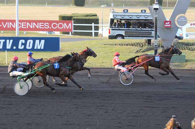 Arrivée quinté pmu PRIX DE GRAIGNES à PARIS-VINCENNES