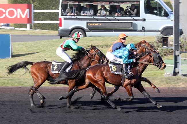 Arrivée quinté pmu PRIX DE LENS à PARIS-VINCENNES