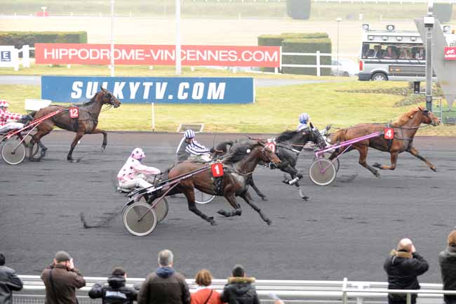 Arrivée quinté pmu PRIX DE LA BAULE à PARIS-VINCENNES