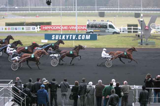 Arrivée quinté pmu PRIX DE TIGNES à PARIS-VINCENNES