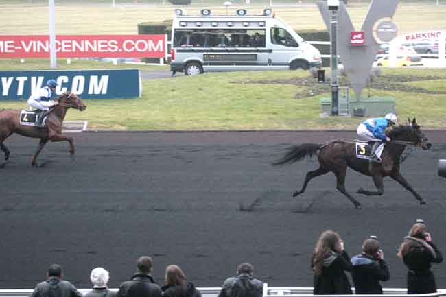 Arrivée quinté pmu PRIX DE MARMANDE à PARIS-VINCENNES