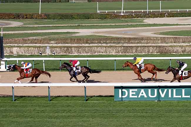 Arrivée quinté pmu PRIX DE BRANVILLE à DEAUVILLE