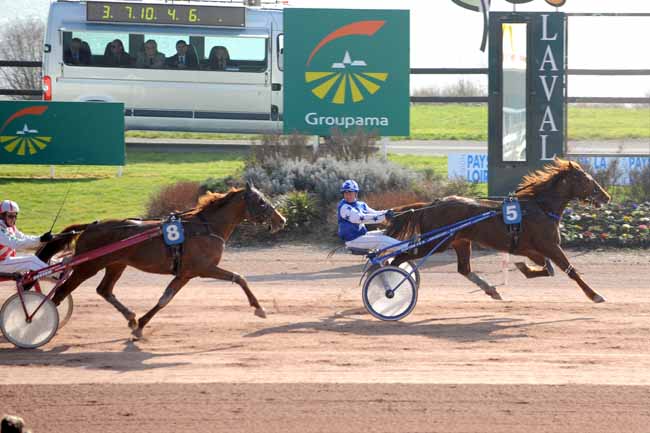 Arrivée quinté pmu PRIX DU JOURNAL GENY COURSES (GR A) à LAVAL