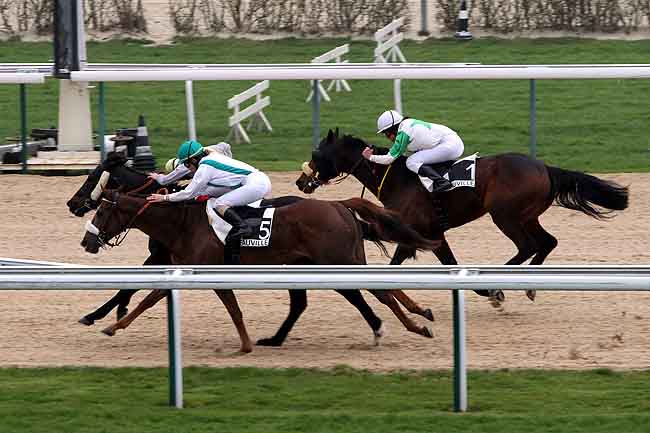 Arrivée quinté pmu PRIX DE SAINT-JULIEN-LE-FAUCON à DEAUVILLE