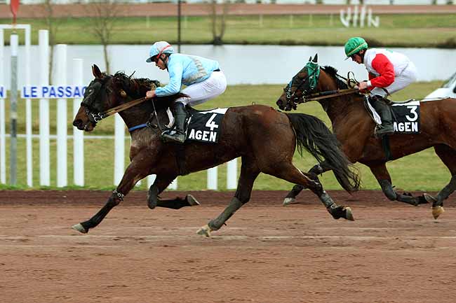 Arrivée quinté pmu PRIX DE LA VILLE ''LE PASSAGE'' à AGEN LE PASSAGE