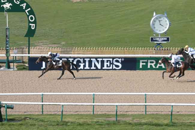 Arrivée quinté pmu PRIX DU BOIS DE LA VIGNE à CHANTILLY