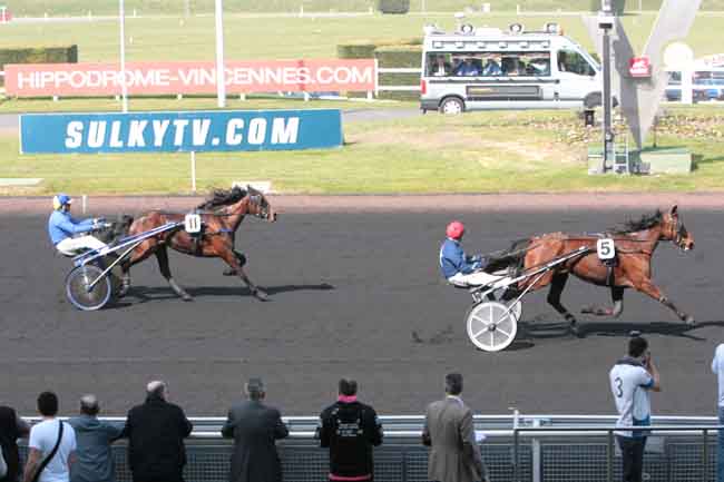 Arrivée quinté pmu PRIX DE MEAUX à PARIS-VINCENNES