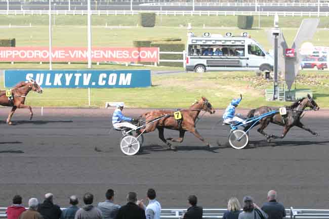 Arrivée quinté pmu PRIX JEAN CABROL à PARIS-VINCENNES