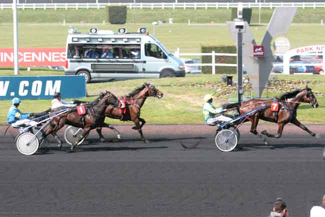 Arrivée quinté pmu PRIX ROBERT AUVRAY à PARIS-VINCENNES