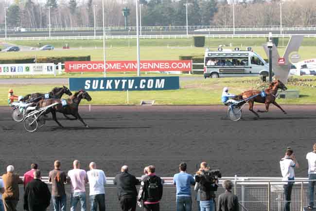 Arrivée quinté pmu PRIX DE BEAUMESNIL à PARIS-VINCENNES