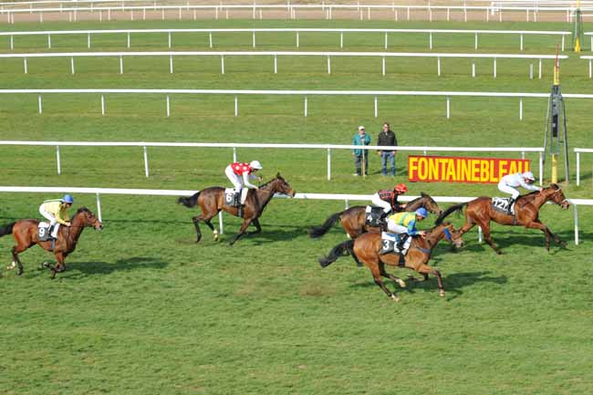 Arrivée quinté pmu PRIX DE MONTEREAU à FONTAINEBLEAU