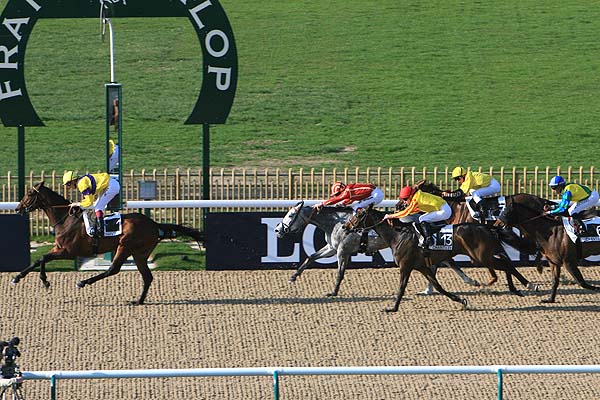 Arrivée quinté pmu PRIX DE L'AIRE CANTILIENNE à CHANTILLY