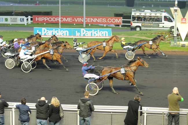 Arrivée quinté pmu PRIX ATE à PARIS-VINCENNES