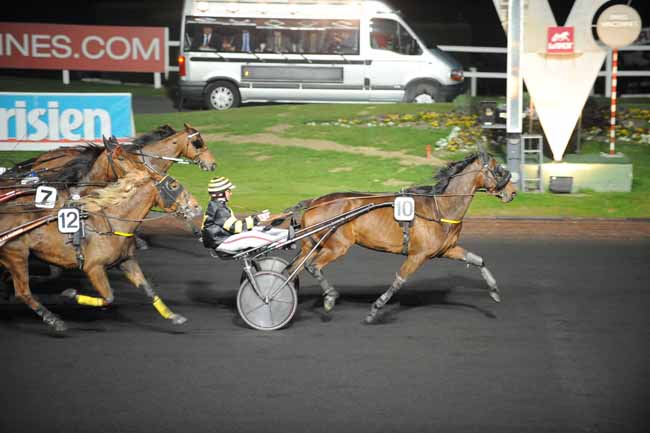 Arrivée quinté pmu PRIX GRATIA à PARIS-VINCENNES