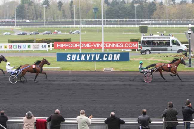Arrivée quinté pmu PRIX D'AUBUSSON à PARIS-VINCENNES