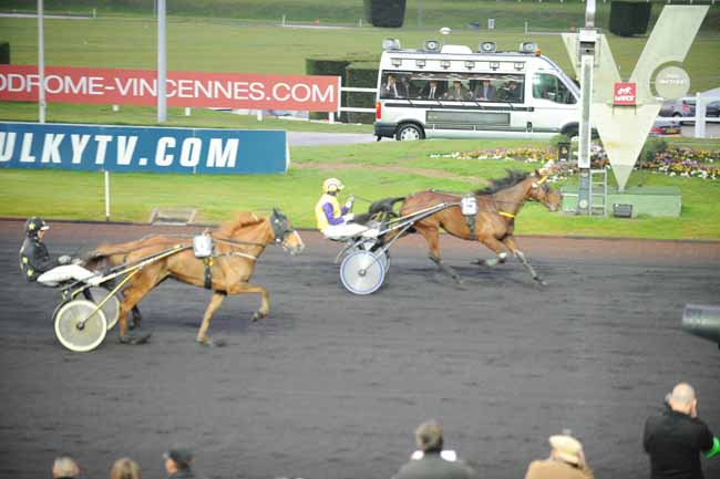 Arrivée quinté pmu PRIX ALGENIB à PARIS-VINCENNES