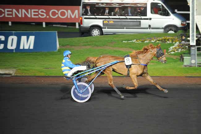Arrivée quinté pmu PRIX EUKRATE à PARIS-VINCENNES