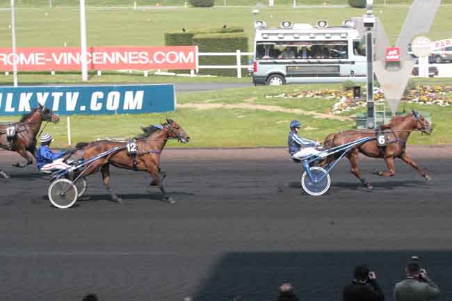 Arrivée quinté pmu PRIX D'AUXERRE à PARIS-VINCENNES