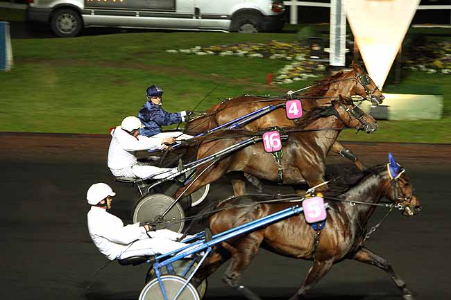 Arrivée quinté pmu PRIX EMMA à PARIS-VINCENNES
