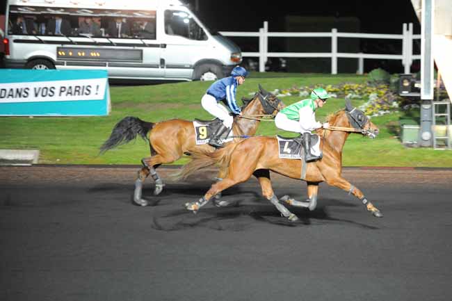 Arrivée quinté pmu PRIX EUPHROSYNE à PARIS-VINCENNES