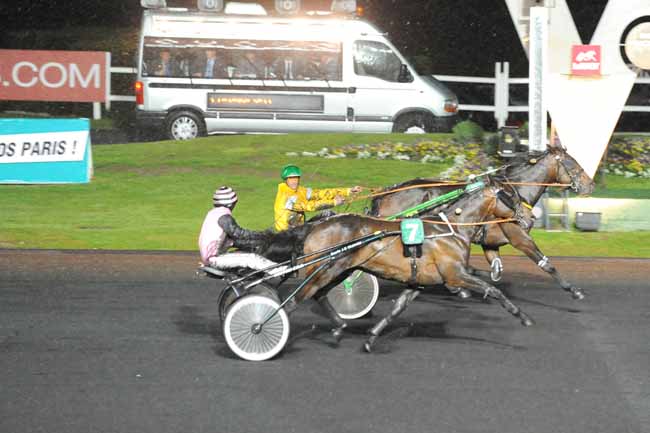 Arrivée quinté pmu PRIX GASTON BRUNET à PARIS-VINCENNES