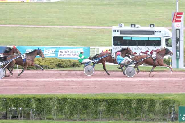 Arrivée quinté pmu PRIX D'HERMONVILLE à ENGHIEN