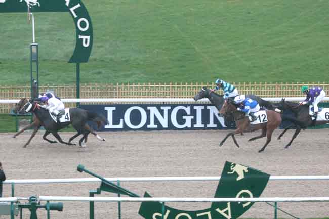Arrivée quinté pmu PRIX DE LA GARE à CHANTILLY