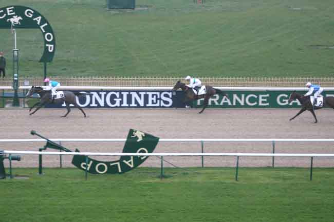 Arrivée quinté pmu PRIX DU CHEMIN FERRE à CHANTILLY