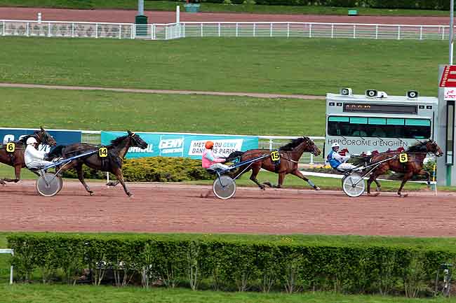 Arrivée quinté pmu PRIX DU PONT DE GRENELLE à ENGHIEN