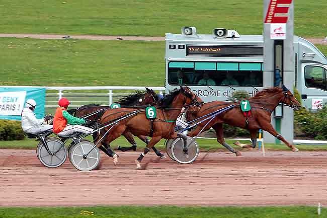 Arrivée quinté pmu PRIX DE MILLAU à ENGHIEN