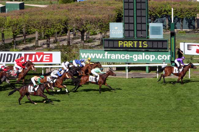 Arrivée quinté pmu PRIX DE LA JALLE à SAINT-CLOUD